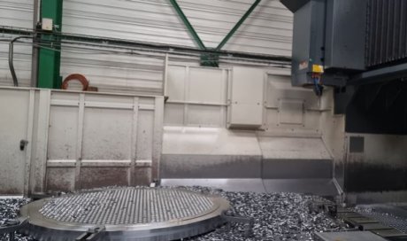 Usinage de plaque tubulaire en acier par explosion dans le Rhône - PCVS